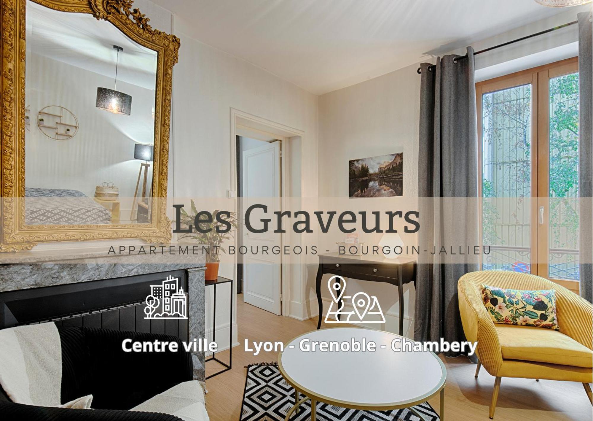 Les Graveurs - Bourgoin-Jallieu - City Center Dış mekan fotoğraf